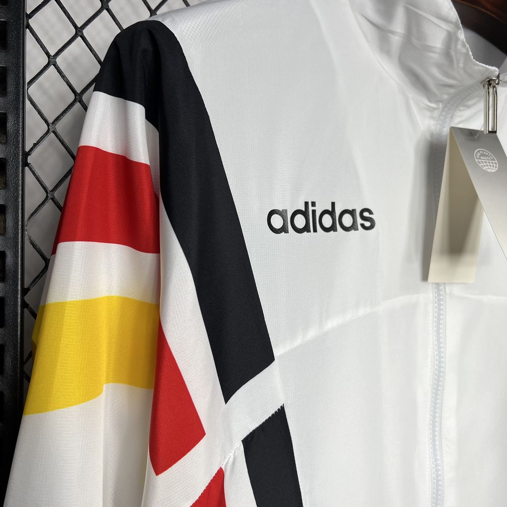 Germany 2024/25 Euro White windbreaker